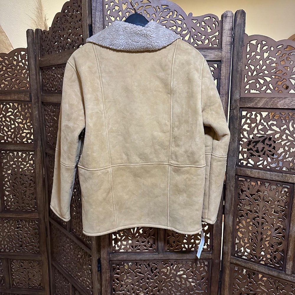 NEW NWT Reformation Suede Veda Jacket - Picture 4 of 4